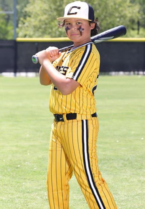 Yellow Diamonds' Baseball Jersey